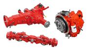 Запасные части передних мостов Carraro,  Dana,  ZF,  Spicer